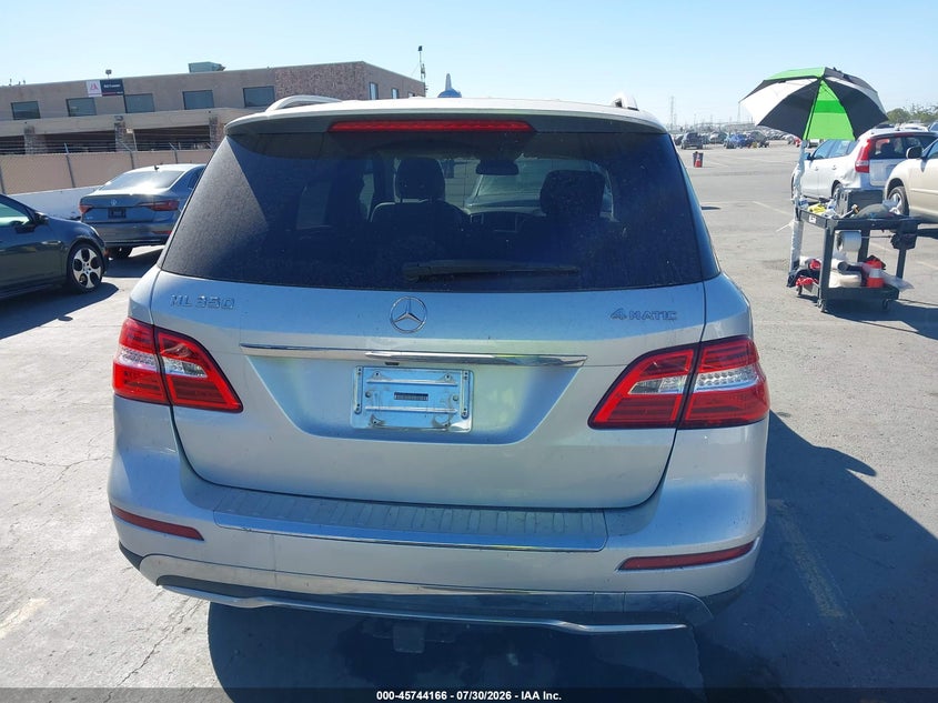 MERCEDES-BENZ ML 350 2012 VIN 4JGDA5HB5CA013371