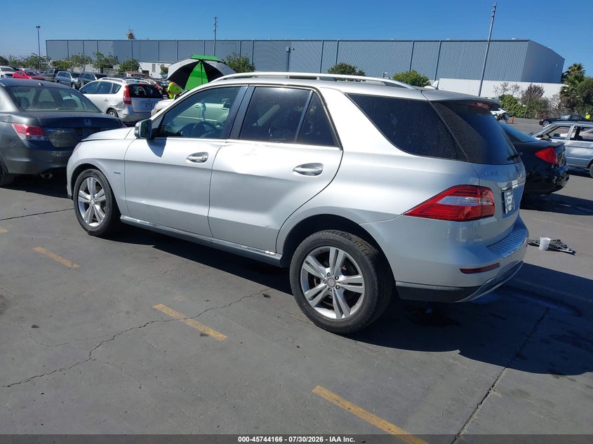 Vin: 4jgda5hb5ca013371, lot: 46242870, mercedes-benz ml 350 4matic 20123