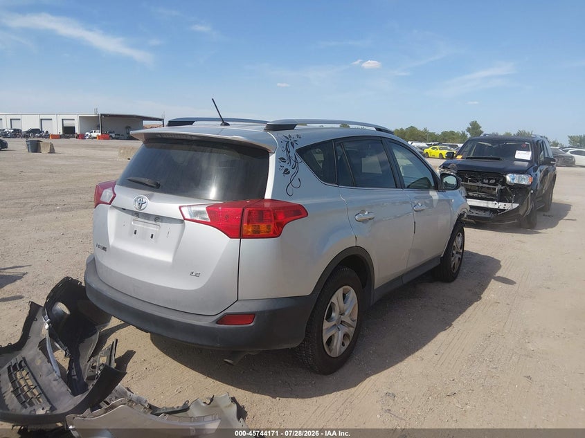 Vin: jtmzfrev9ej005052, lot: 46242874, toyota rav4 le 20144