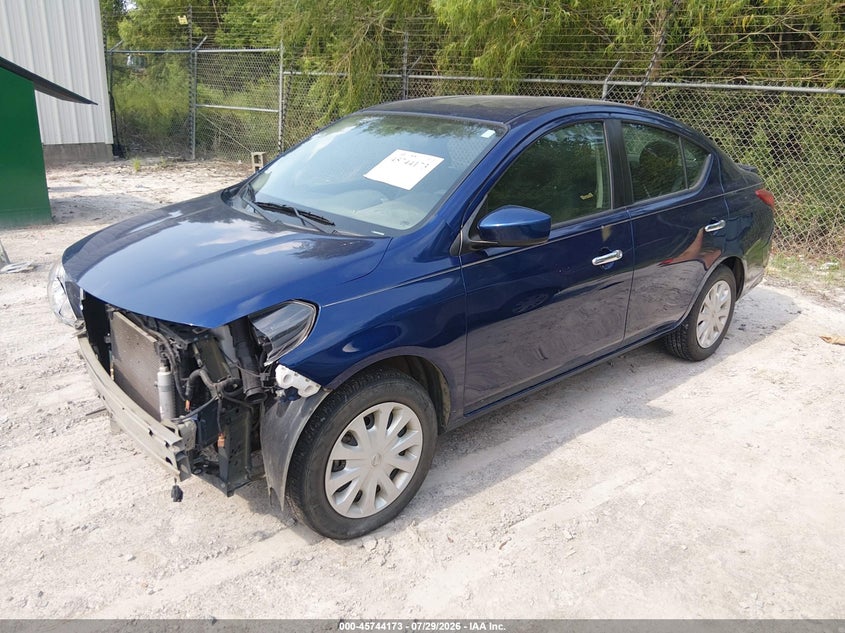 Vin: 3n1cn7ap7jl878907, lot: 46242877, nissan versa 1.6 sv 20182