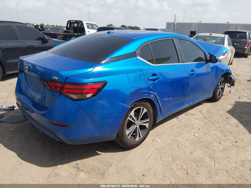 Vin: 3n1ab8cv4my237884, lot: 46242883, nissan sentra sv xtronic cvt 20214