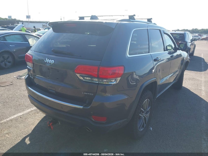 Vin: 1c4rjfbg7jc440914, lot: 46242910, jeep grand cherokee limited 4x4 20184