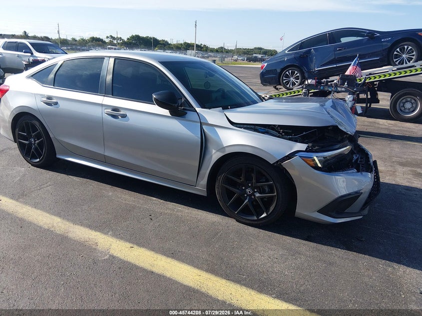 Vin: 2hgfe2f56nh573015, lot: 46242913, honda civic sport 2022 img_1