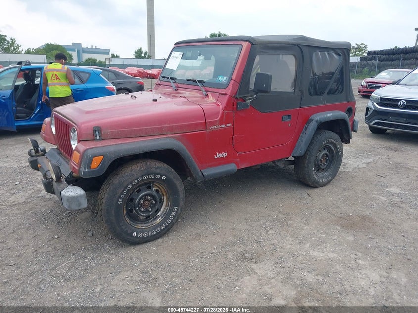 JEEP WRANGLER 1999 VIN 1J4FY29P4XP408155