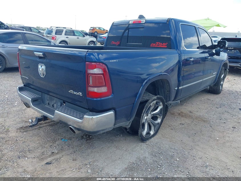 Vin: 1c6srfht9ln115873, lot: 46242944, ram 1500 limited  4x4 5'7 box 20204