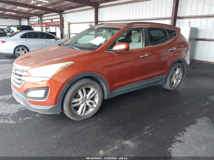 Vin: 5xyzu3la4dg006448, lot: 46242945, hyundai santa fe sport 2.0t 20132