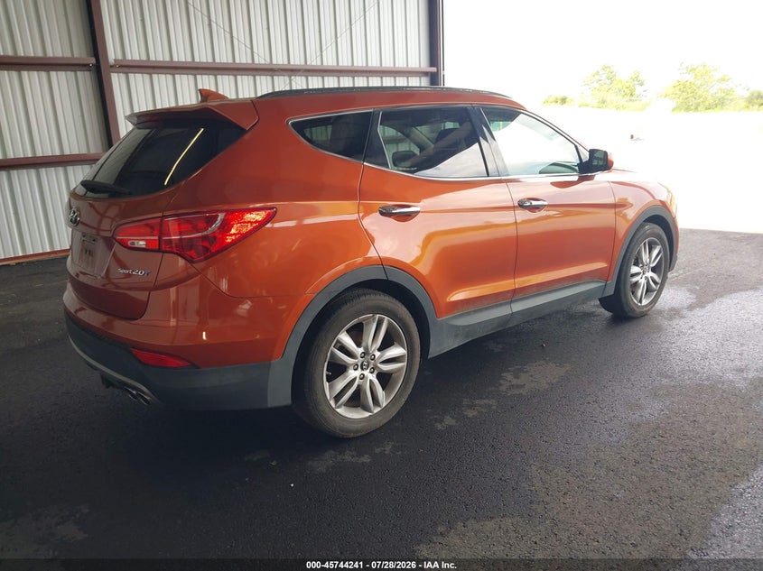 Vin: 5xyzu3la4dg006448, lot: 46242945, hyundai santa fe sport 2.0t 20134