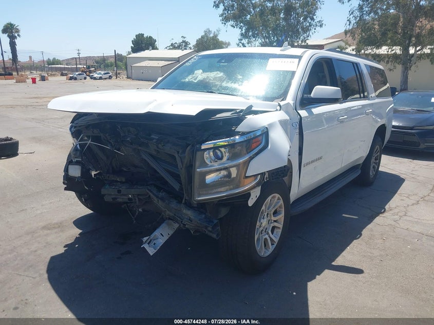 Vin: 1gnskhkc1hr297304, lot: 46242953, chevrolet suburban lt 20172