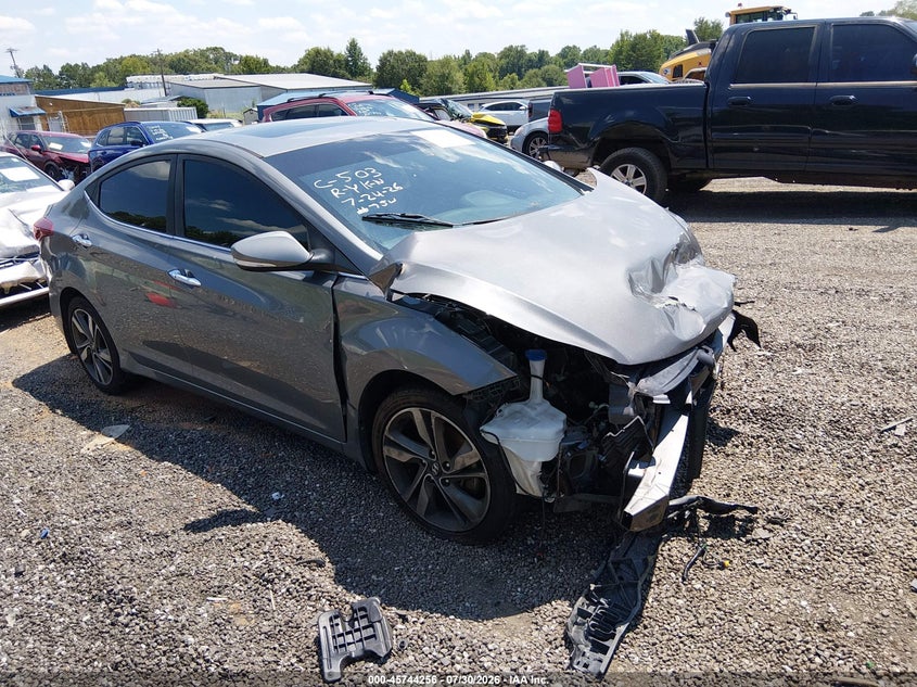 Vin: 5npdh4ae1eh492253, lot: 46242961, hyundai elantra limited 2014 img_1