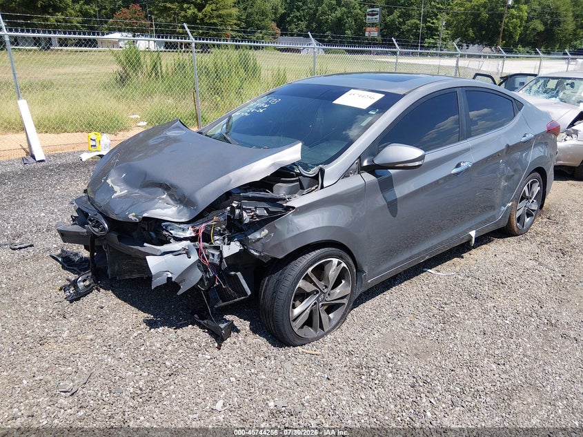Vin: 5npdh4ae1eh492253, lot: 46242961, hyundai elantra limited 20142