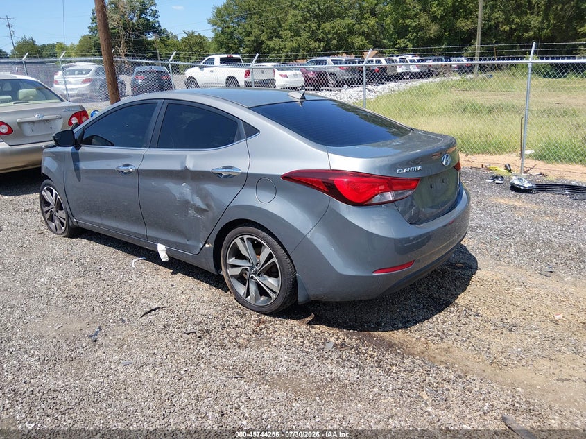 Vin: 5npdh4ae1eh492253, lot: 46242961, hyundai elantra limited 20143