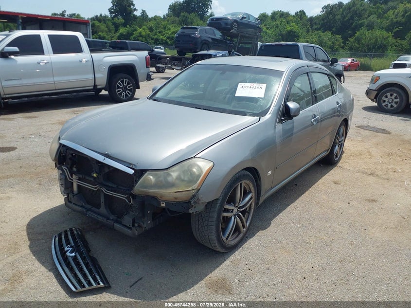2006 Infiniti M, Front End, IAAI, VIN JNKBY01E66M200229 — photo 2
