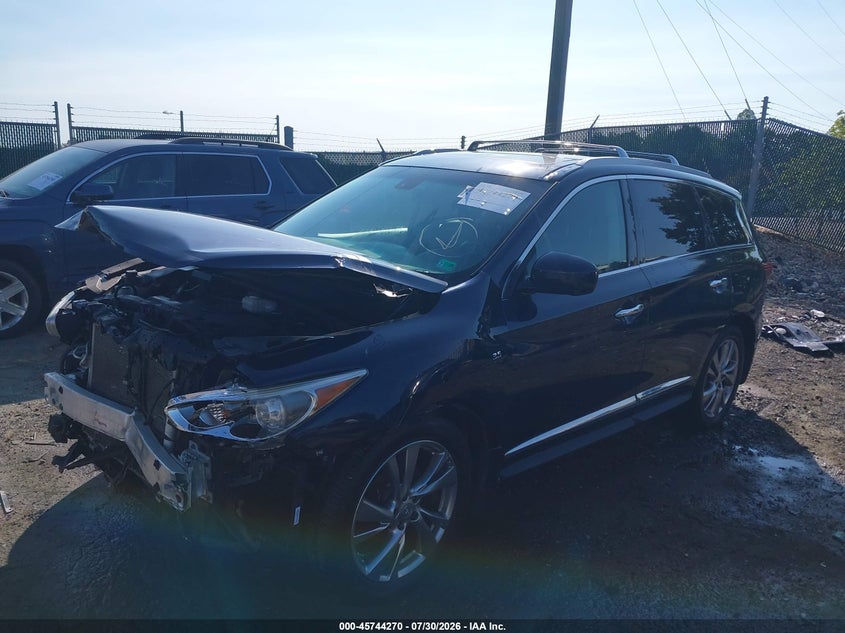 Vin: 5n1al0mmxfc554755, lot: 46242974, infiniti qx60 20152