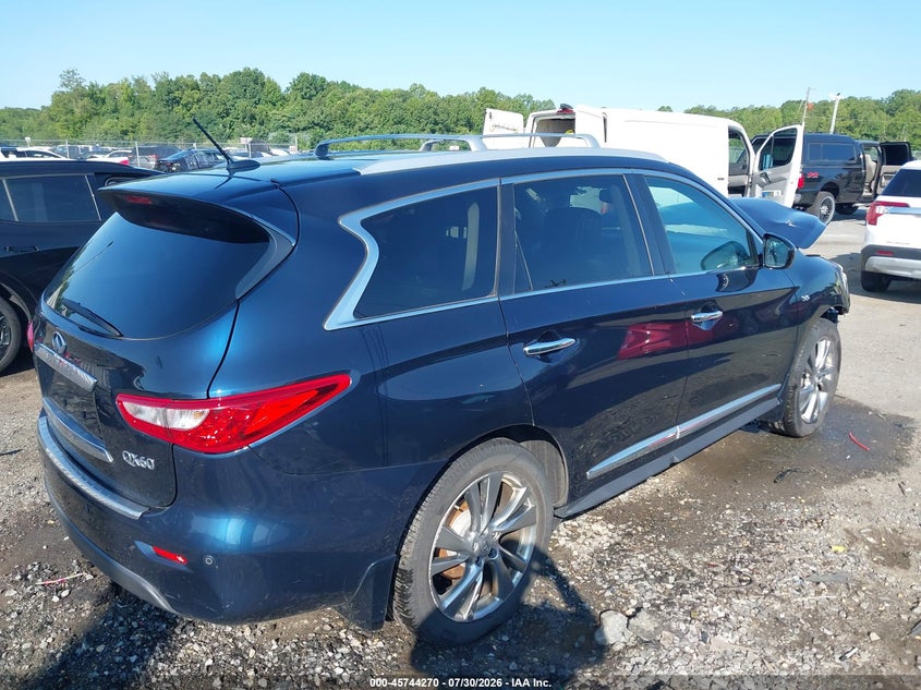 Vin: 5n1al0mmxfc554755, lot: 46242974, infiniti qx60 20154