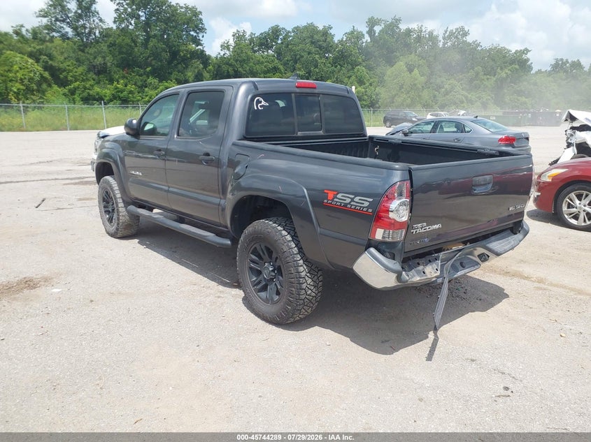 Vin: 5tflu4en9fx143591, lot: 46242992, toyota tacoma base v6 20153