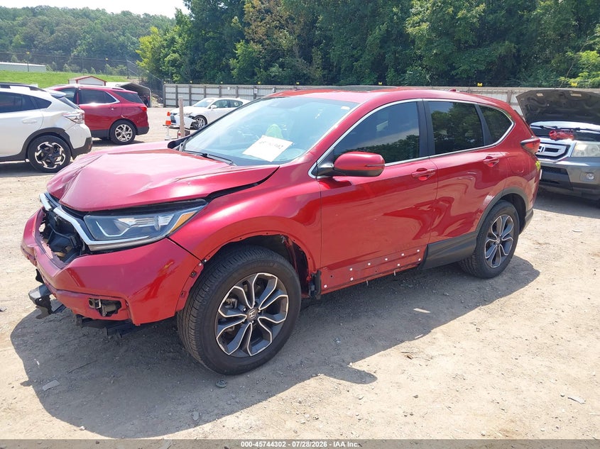 Vin: 7farw2h53me007926, lot: 46243005, honda cr-v awd ex 20212