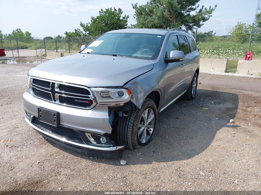 Vin: 1c4rdjdg7ec524843, lot: 46243006, dodge durango limited 20142