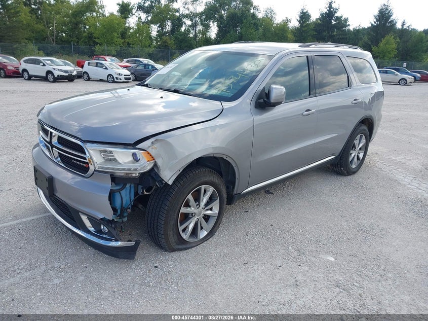 Vin: 1c4rdjdg7ec524843, lot: 46243006, dodge durango limited 20142