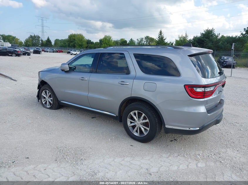 Vin: 1c4rdjdg7ec524843, lot: 46243006, dodge durango limited 20143