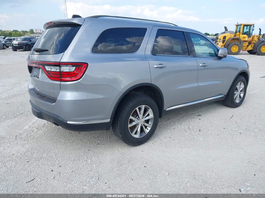 Vin: 1c4rdjdg7ec524843, lot: 46243006, dodge durango limited 20144