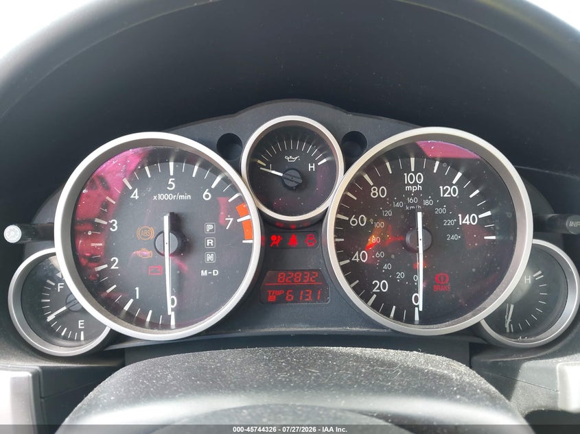 MAZDA MX-5 MIATA 2010 VIN JM1NC2EF8A0205878