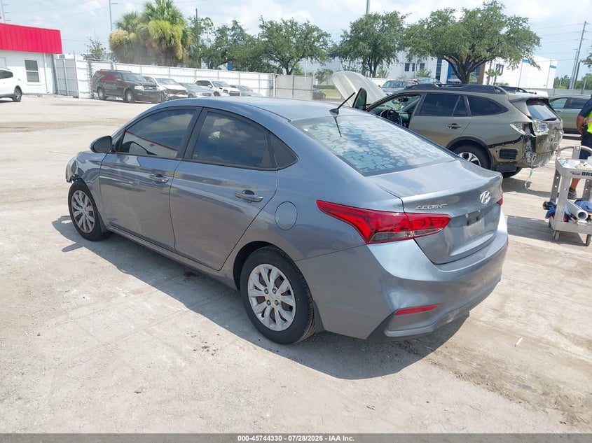 Vin: 3kpc24a69le126046, lot: 46243033, hyundai accent se 20203