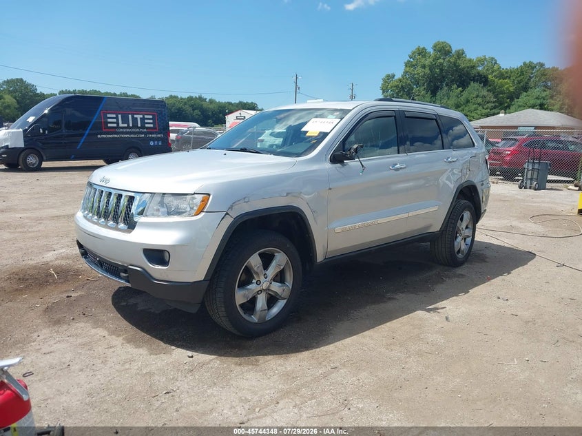 Vin: 1c4rjfct2dc525000, lot: 46243052, jeep grand cherokee overland 20132