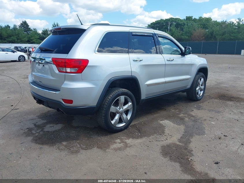 Vin: 1c4rjfct2dc525000, lot: 46243052, jeep grand cherokee overland 20134