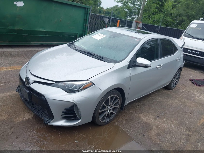 Vin: 5yfburhe0hp616395, lot: 46243055, toyota corolla se special edition 20172