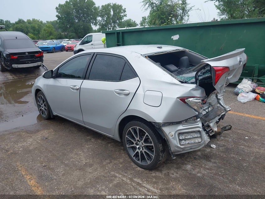 Vin: 5yfburhe0hp616395, lot: 46243055, toyota corolla se special edition 20173