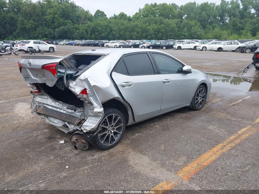 Vin: 5yfburhe0hp616395, lot: 46243055, toyota corolla se special edition 20174