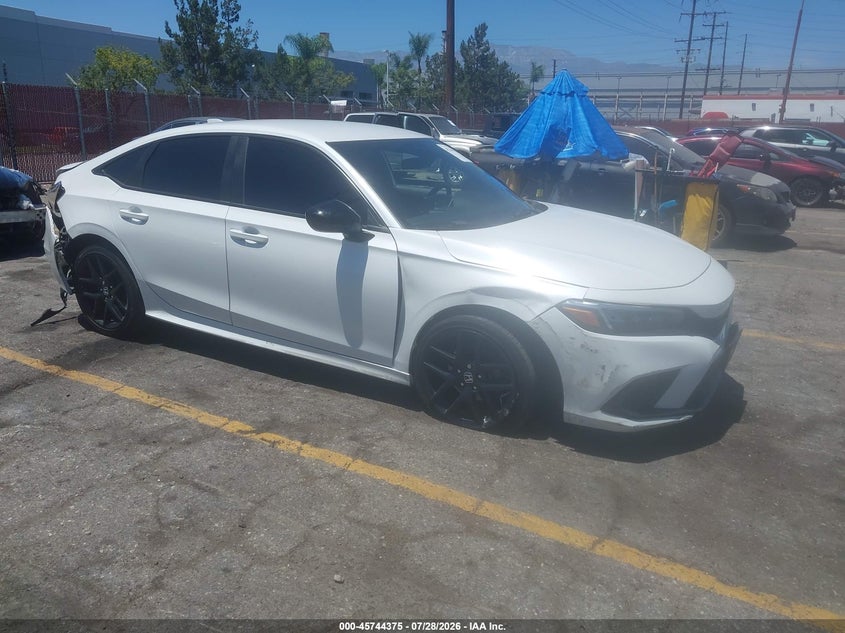 Vin: 2hgfe2f50nh555626, lot: 46243079, honda civic sport 2022 img_1