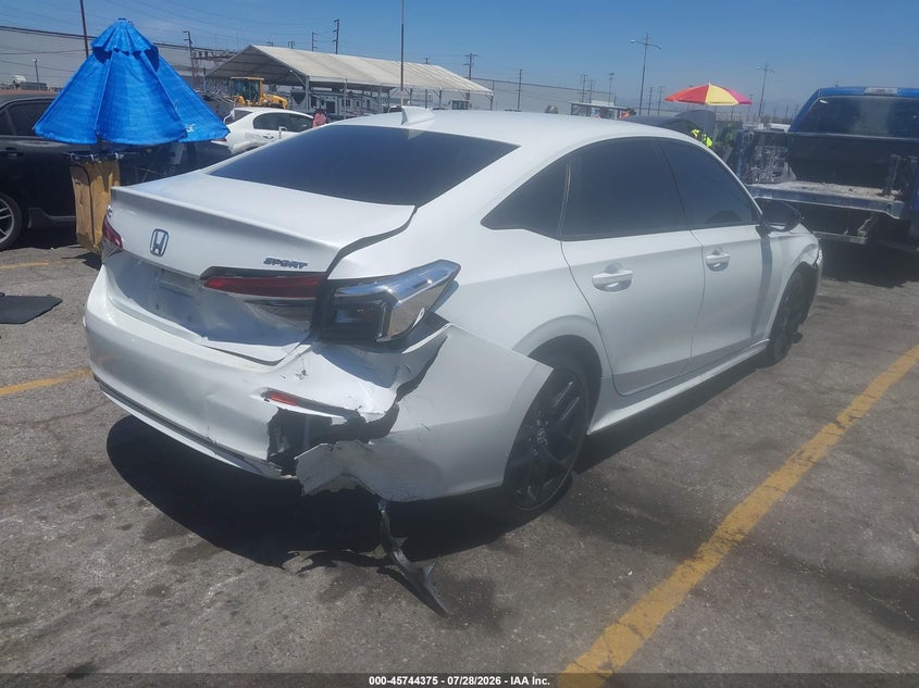 Vin: 2hgfe2f50nh555626, lot: 46243079, honda civic sport 20224