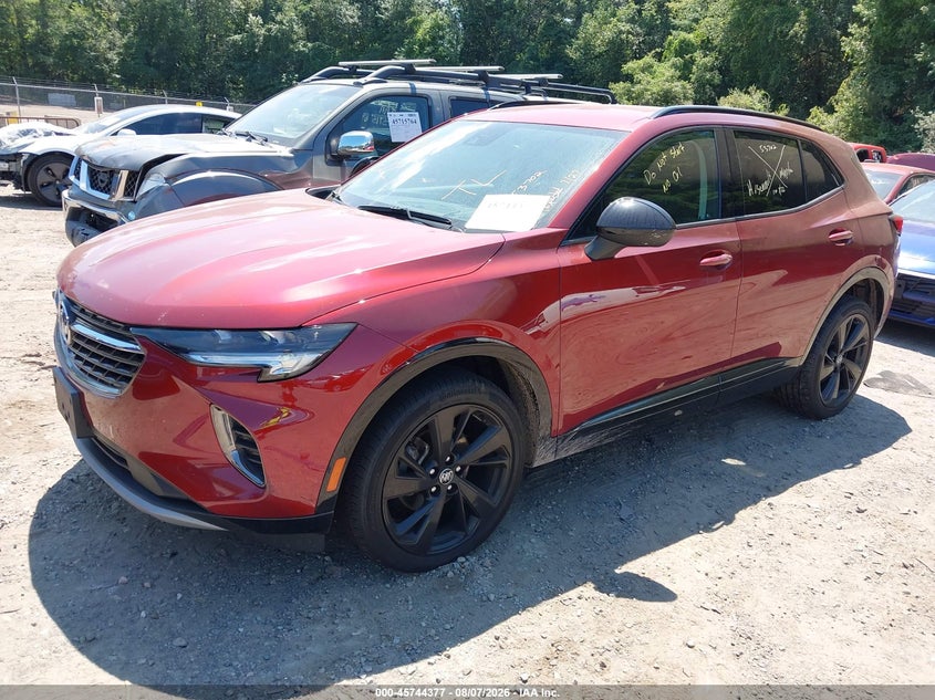 Vin: lrbfzmr42pd188566, lot: 46243082, buick envision preferred awd 20232
