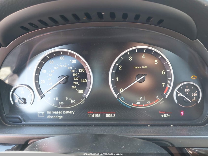 2014 BMW 535I auction photo 7