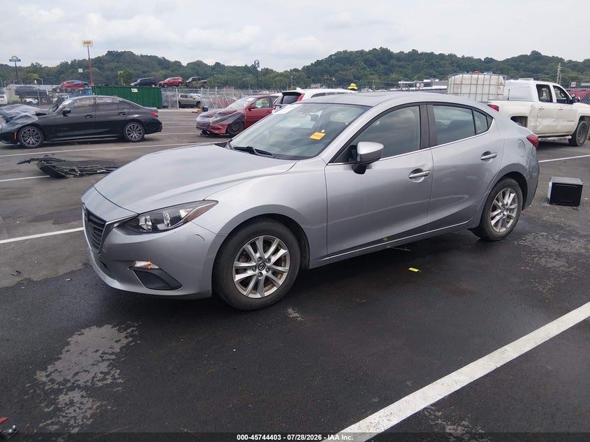 Vin: jm1bm1v76e1187111, lot: 46243107, mazda mazda3 i touring 20142