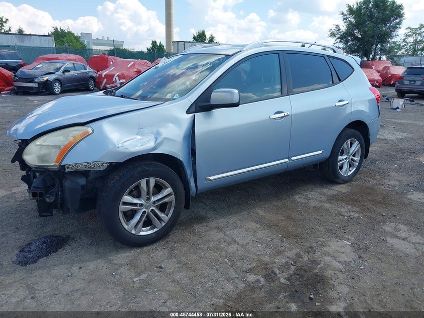 Vin: jn8as5mv5cw417847, lot: 46243162, nissan rogue sv 20122