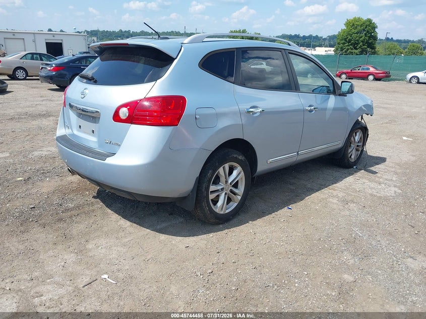 Vin: jn8as5mv5cw417847, lot: 46243162, nissan rogue sv 20124