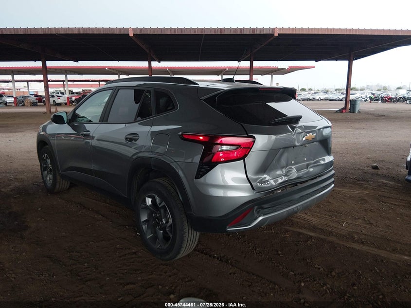Vin: kl77lhep6sc155614, lot: 46243165, chevrolet trax fwd lt 20253