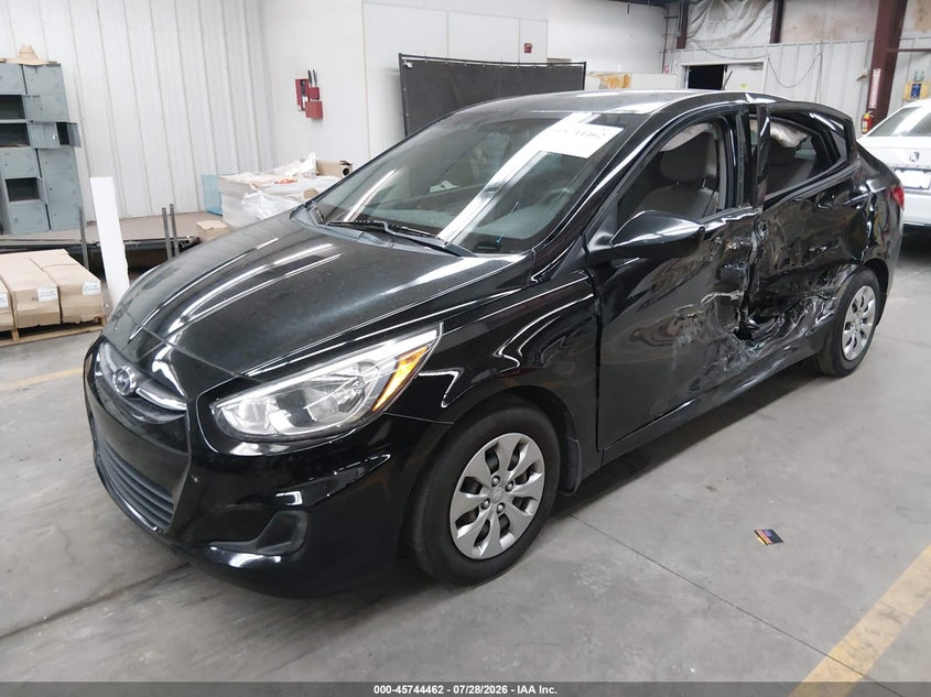 Vin: kmhct4ae6gu157634, lot: 46243166, hyundai accent se 20162