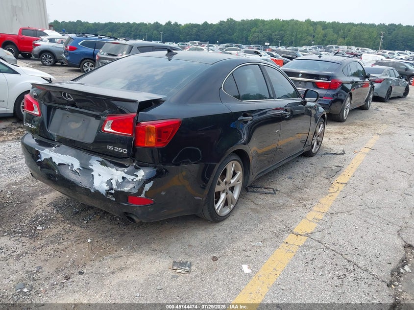 2009 LEXUS IS 250 auction photo 4