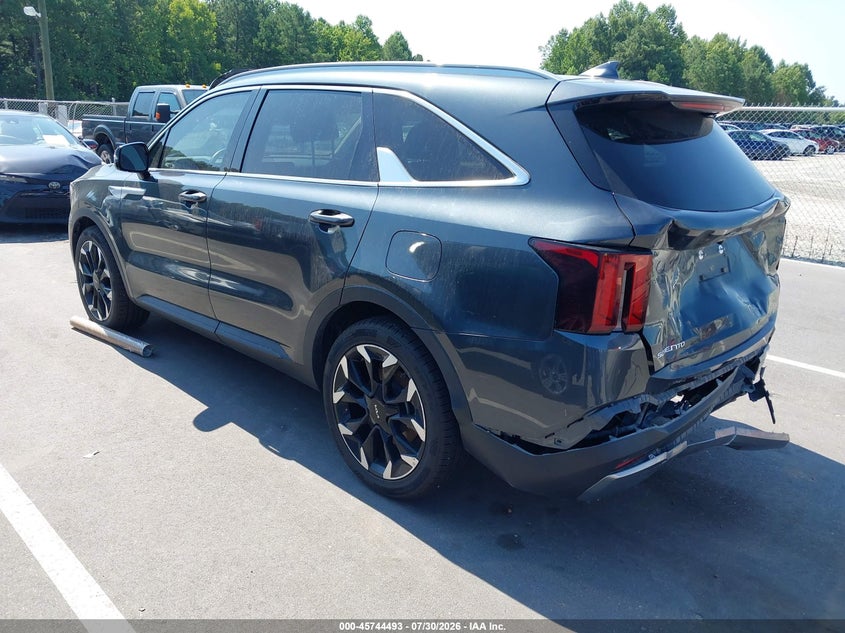 Vin: 5xyrh4jfxsg319302, lot: 46243197, kia sorento ex 20253