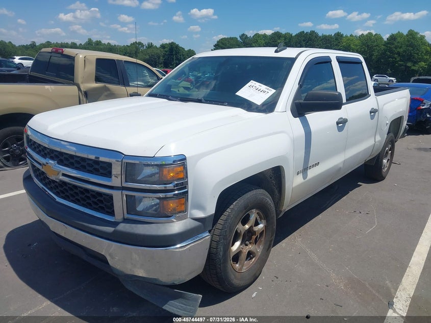 Vin: 3gcpcpec4fg521809, lot: 46243203, chevrolet silverado 1500 ls 20152