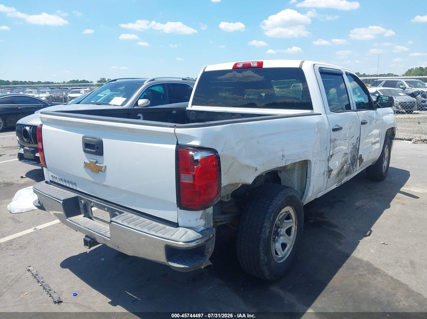 Vin: 3gcpcpec4fg521809, lot: 46243203, chevrolet silverado 1500 ls 20154