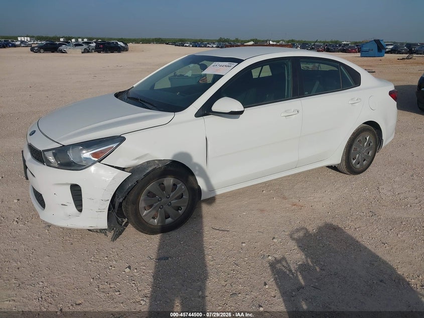 Vin: 3kpa24ab3ke225609, lot: 46243204, kia rio lx 20192