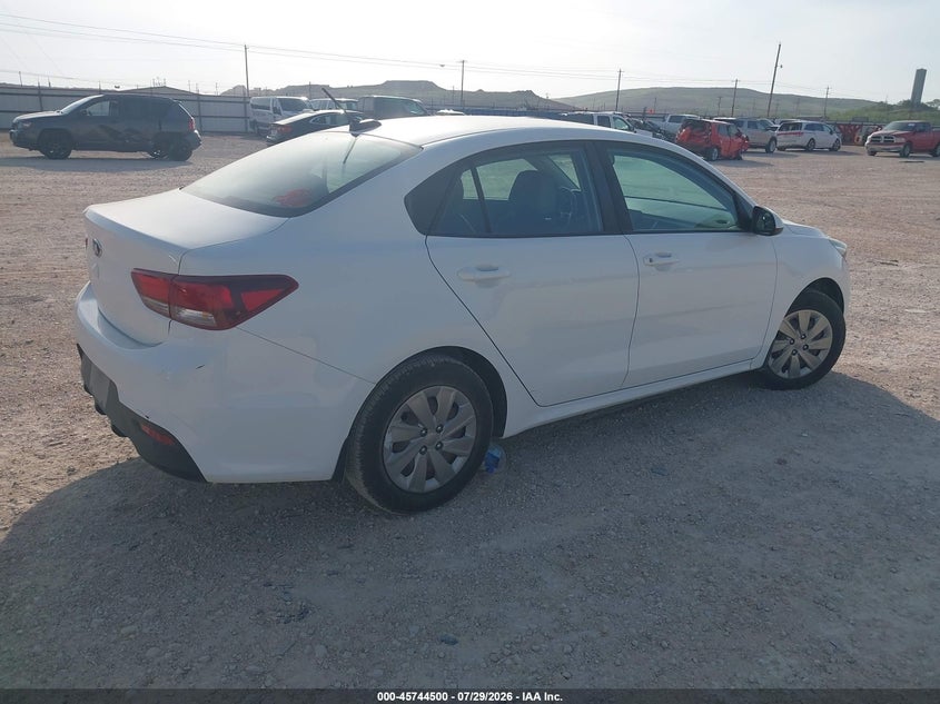 Vin: 3kpa24ab3ke225609, lot: 46243204, kia rio lx 20194