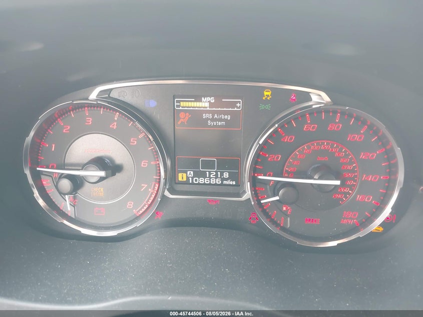 SUBARU WRX 2017 VIN JF1VA1E68H9813184