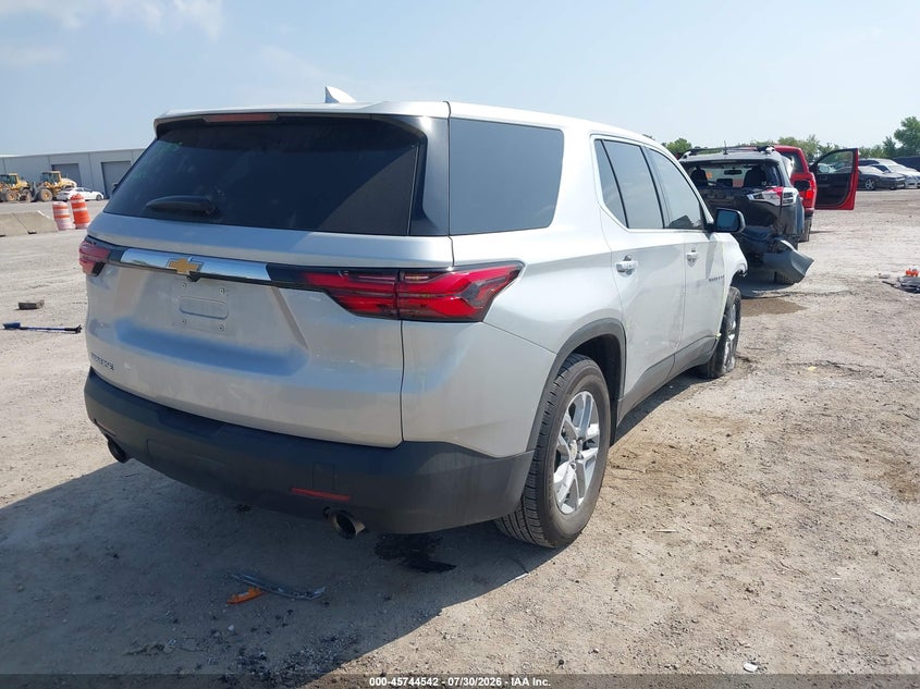 Vin: 1gnerfkw6nj105876, lot: 46243246, chevrolet traverse fwd ls 20224