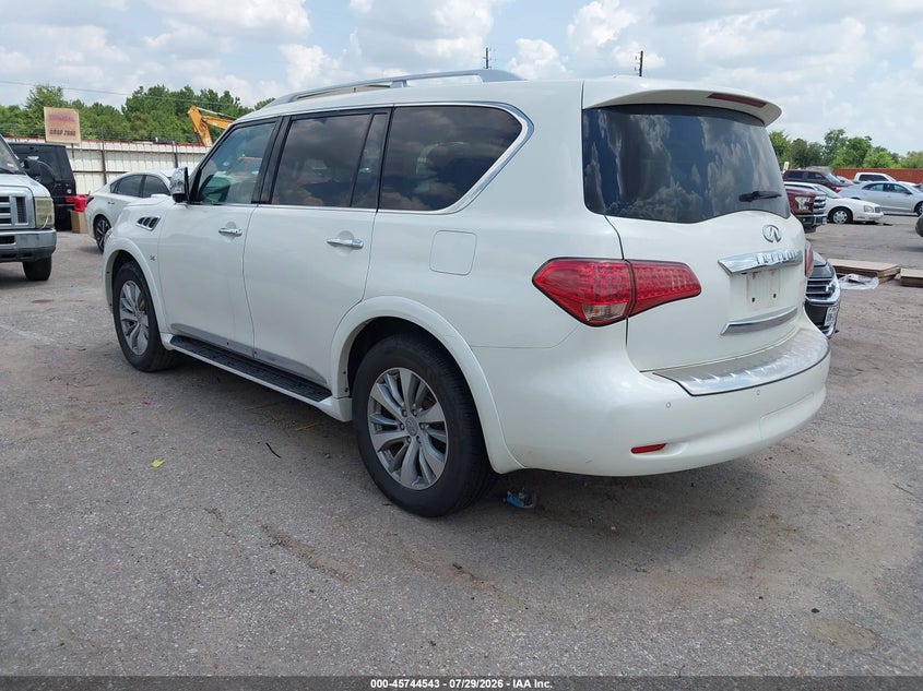 2016 INFINITI QX80 auction photo 3