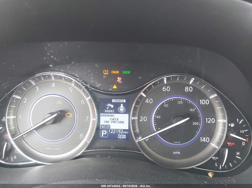 2016 INFINITI QX80 auction photo 7